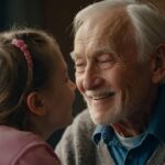ai generated, geriatric nurse, alzheimer, dementia, forgetting, disease, memory, memory loss, recognizing, remembering, clear moments, joy, smiling, happiness, happy, nursing home, elderly care, family